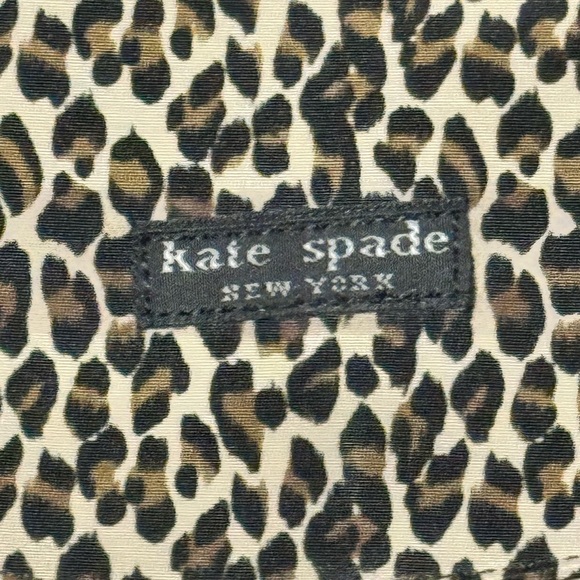 Kate Spade Leopard Print Backpack Sling Bag Versatile Animal Print - Picture 10 of 11